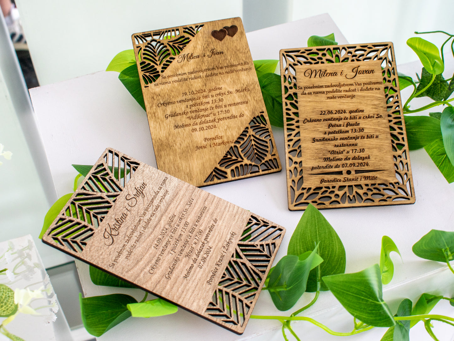 Kutija za koverte i pozivnice